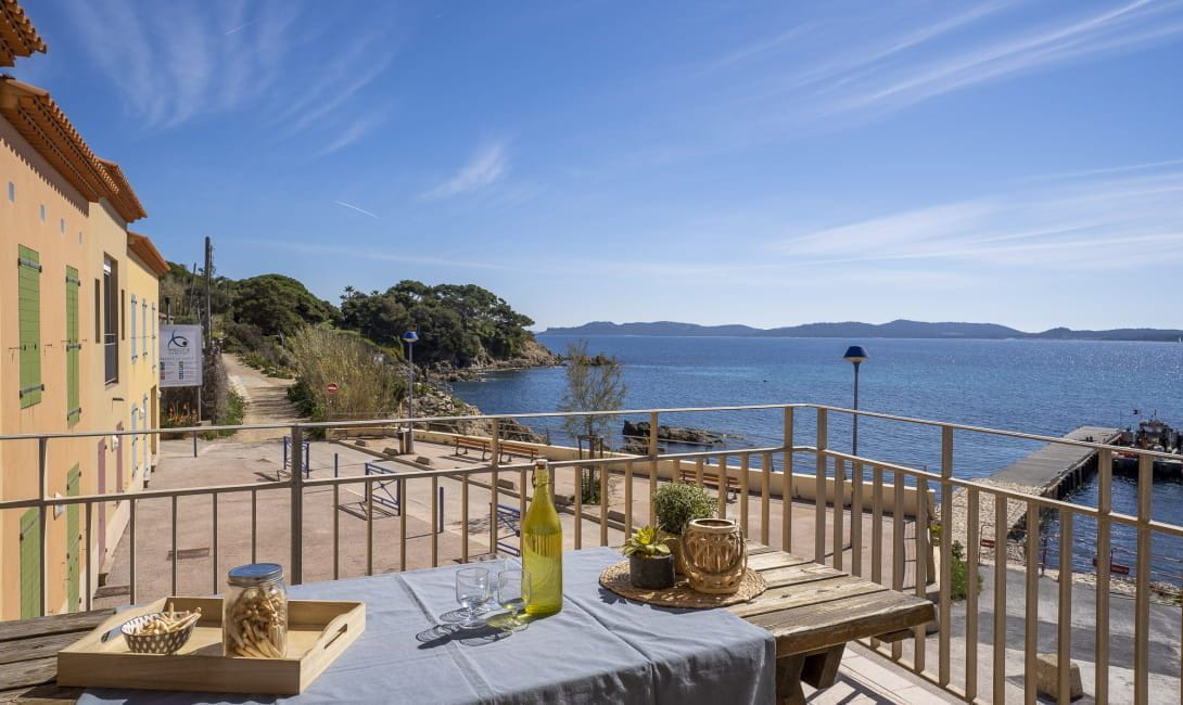 Residence La Gabiniere Heb2.4 terrasse vue mer